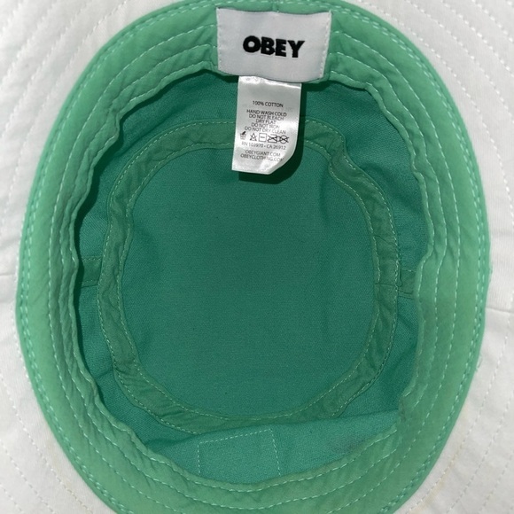 OBEY Rhythm Bucket Hat -mint color - Picture 5 of 5
